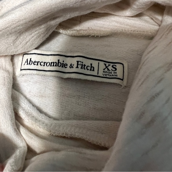 Af Abercrombie & Fitch cream heathered turtle neck dress size xs - Picture 6 of 9